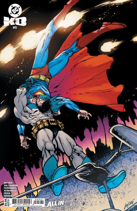 DC K.O. #5 (OF 5) CVR B DANIEL WARREN JOHNSON CARD STOCK VAR