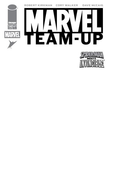 MARVEL TEAMUP #14 FACSIMILE EDITION CVR G BLANK SKETCH VAR