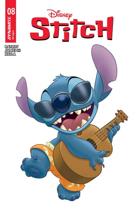 STITCH #8 CVR B ANIMATION ART VAR