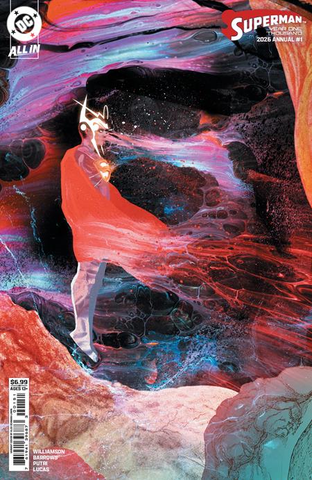 SUPERMAN ANNUAL YEAR ONE THOUSAND #1 (ONE SHOT) CVR E ALEX ECKMAN-LAWN CARD STOCK VAR (DC K.O.)