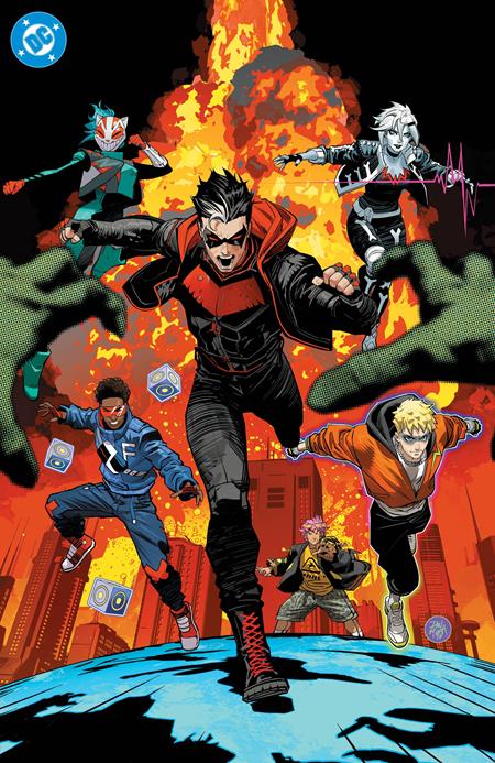 TEEN TITANS #1 CVR F DAN MORA FOIL VAR