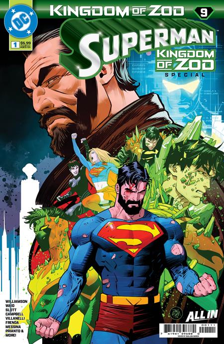 SUPERMAN KINGDOM OF ZOD SPECIAL #1 (ONE SHOT) CVR A DAN MORA