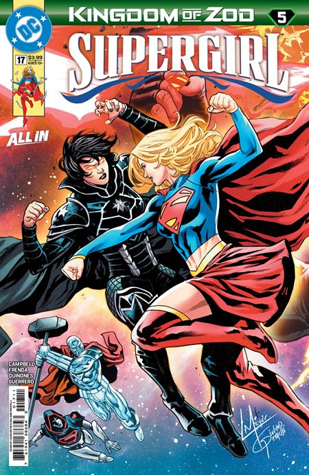 SUPERGIRL #17 CVR A LUCAS MEYER CONNECTING (KINGDOM OF ZOD)