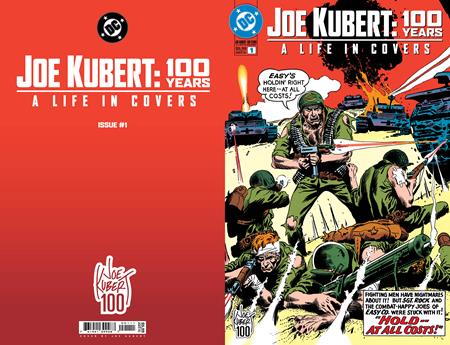 JOE KUBERT 100 YEARS A LIFE IN COVERS #1 (ONE SHOT) CVR B JOE KUBERT FOIL VAR