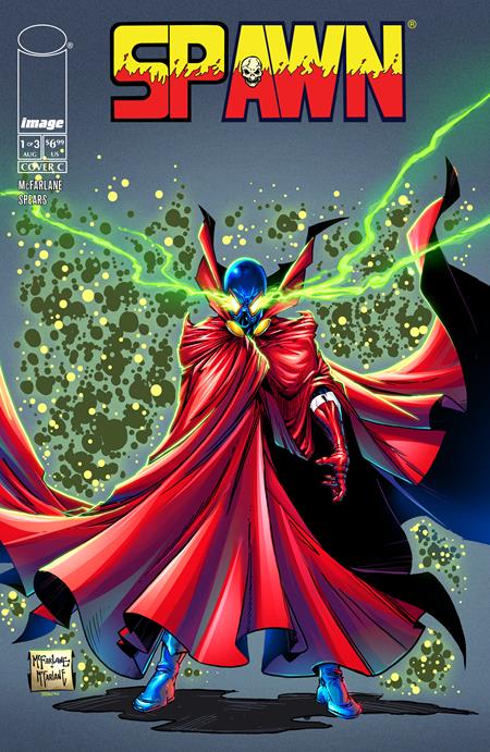 SPAWN 77 #1 (OF 3) CVR C TODD MCFARLANE ORIGINAL 1977 UPDATE VAR