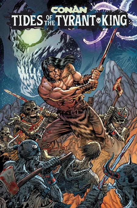 CONAN THE BARBARIAN TIDES OF THE TYRANT KING #1 (OF 4) CVR D JESUS MERINO CONNECTING VAR (MR)