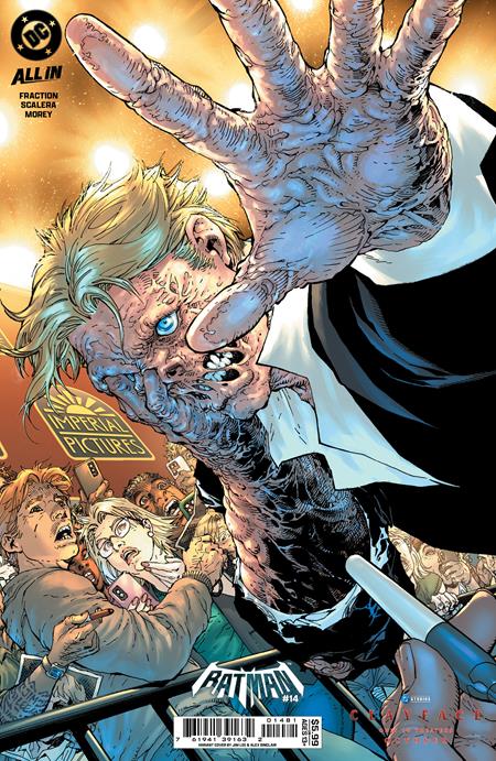 BATMAN #14 CVR G JIM LEE CLAYFACE MOVIE CARD STOCK VAR (BATMAN BAD SEEDS)