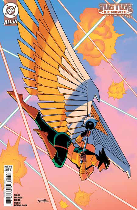 JUSTICE LEAGUE UNLIMITED #24 CVR B BRUNO REDONDO CARD STOCK VAR