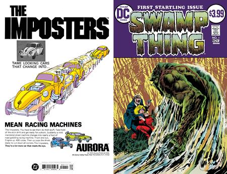 SWAMP THING #1 FACSIMILE EDITION CVR A BERNIE WRIGHTSON