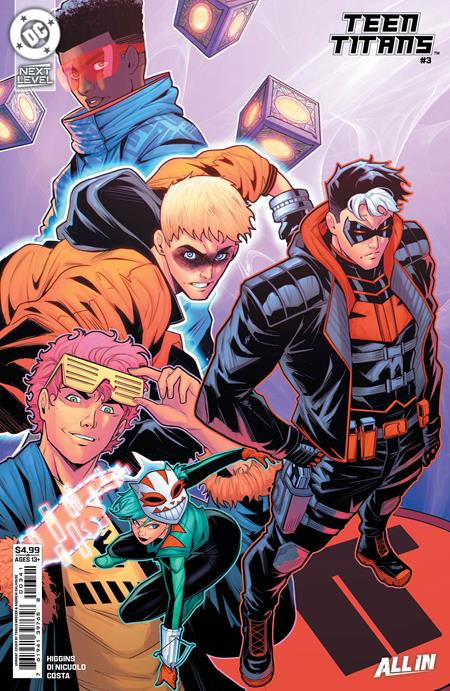 TEEN TITANS #3 CVR D TRAVIS MERCER CARD STOCK VAR