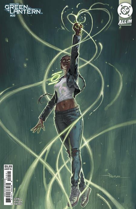 ABSOLUTE GREEN LANTERN #20 CVR B DAVIDE PARATORE CARD STOCK VAR