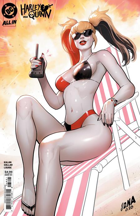 HARLEY QUINN #68 CVR B DAVID NAKAYAMA CARD STOCK VAR