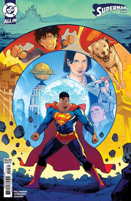 SUPERMAN #44 CVR F RAFAEL PEREZ CARD STOCK VAR