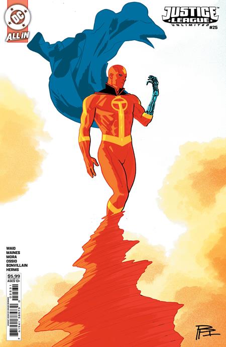 JUSTICE LEAGUE UNLIMITED #25 CVR C BRUNO REDONDO CARD STOCK VAR