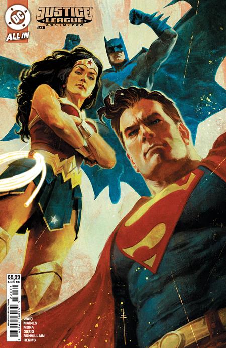 JUSTICE LEAGUE UNLIMITED #25 CVR E SEBASTIAN FIUMARA CARD STOCK VAR