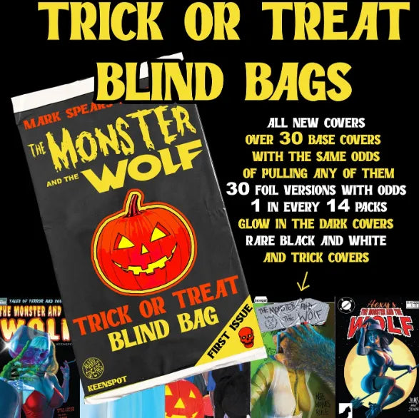 MARK SPEARS MONSTERS THE MONSTER & THE WOLF #1 CVR A MARK SPEARS BLIND BAG - STACKED