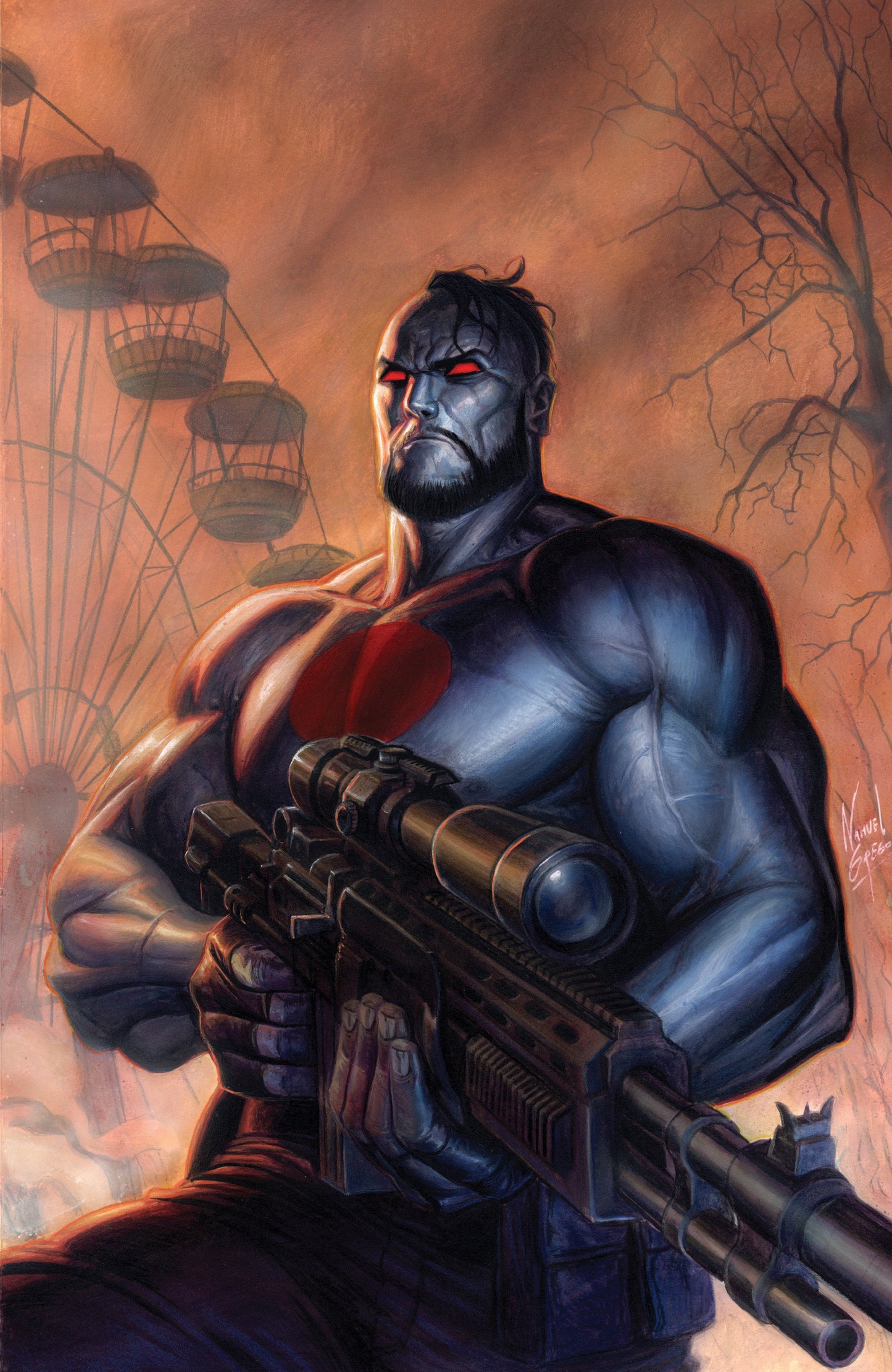 VALIANT BEYOND: BLOODSHOT #5 MAN MADE HELL #2 CVR D NAHUEL GREGO VAR