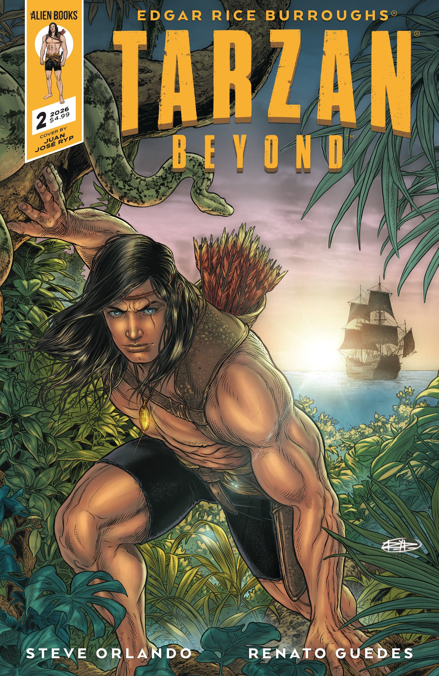 TARZAN BEYOND #2 CVR B JUAN JOSE RYP VAR