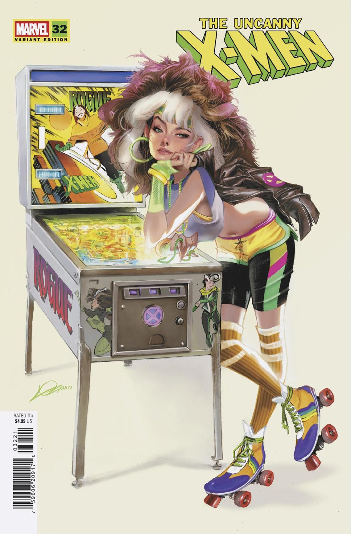 UNCANNY X-MEN #32 CVR B ALEXANDER LOZANO 80'S ROGUE VAR
