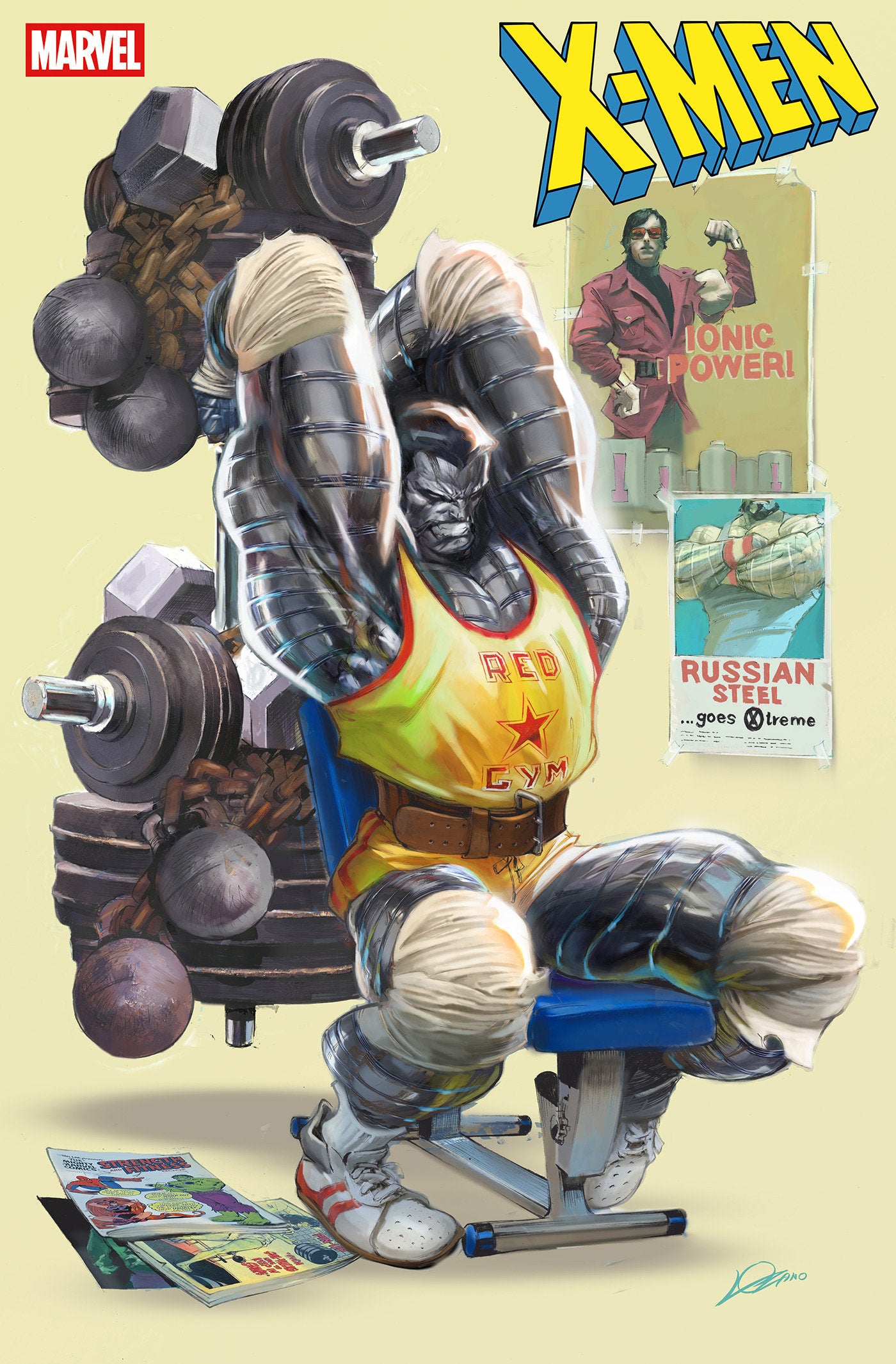 X-MEN #34 CVR B ALEXANDER LOZANO 80'S COLOSSUS VAR