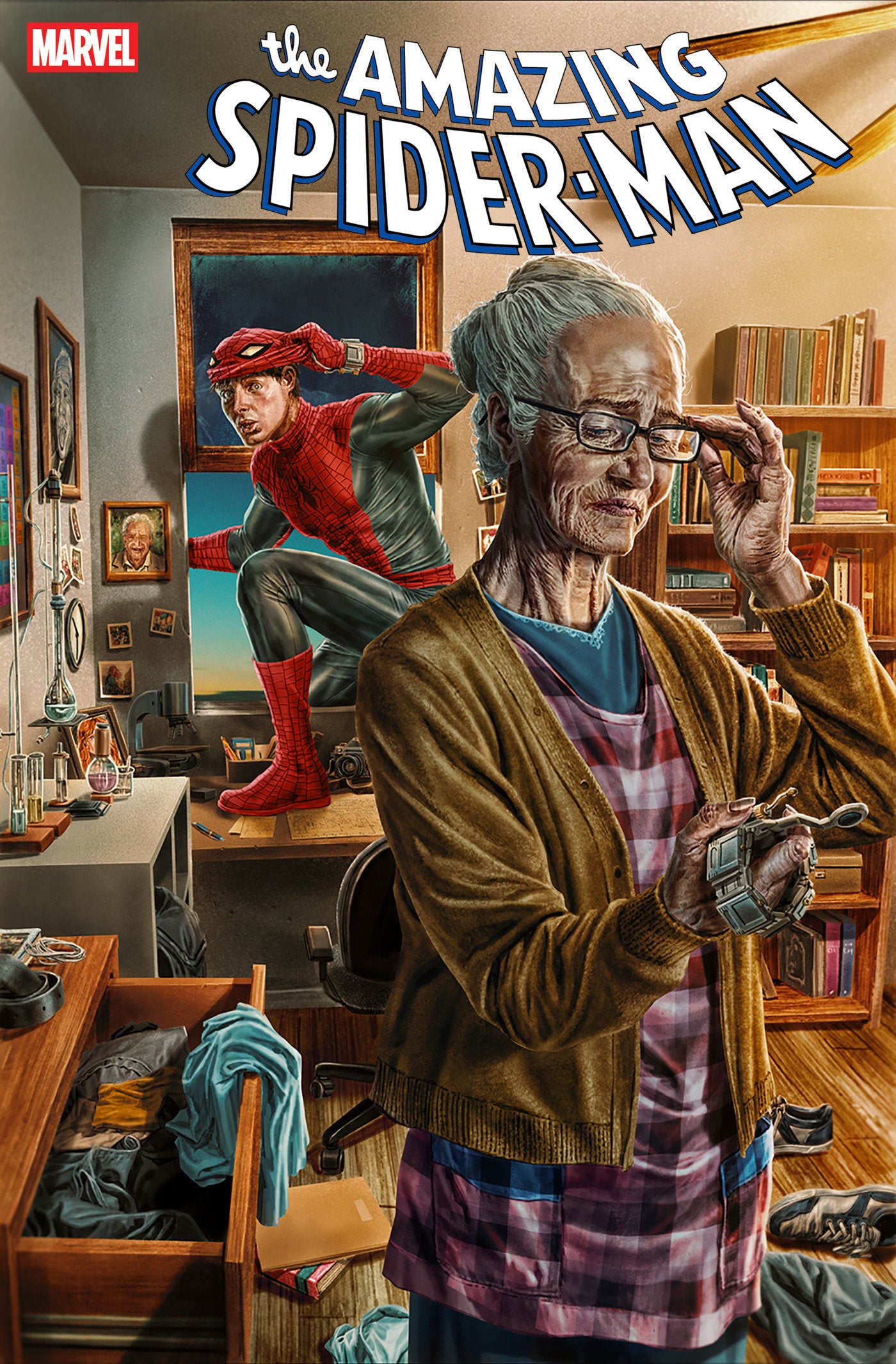 AMAZING SPIDER-MAN #35 LEE BERMEJO AMAZING VISIONS VARIANT