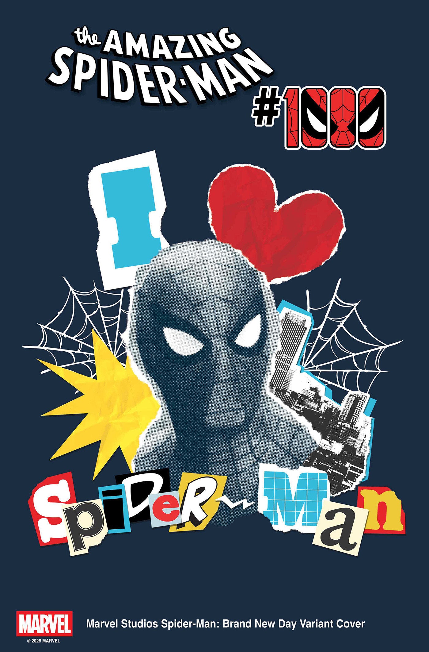 AMAZING SPIDER-MAN #1000 MARVEL STUDIOS SPIDER-MAN: BRAND NEW DAY VARIANT