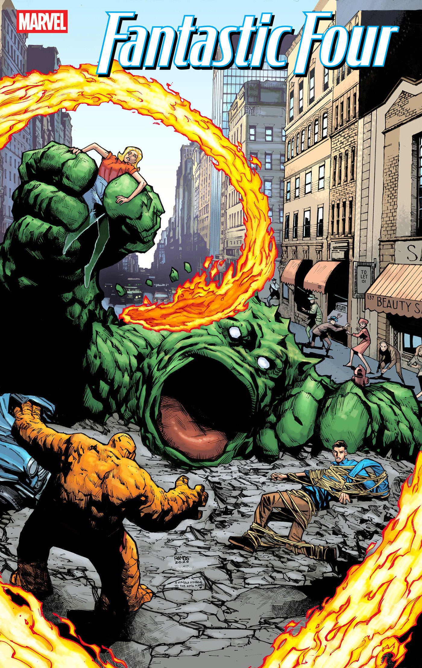 FANTASTIC FOUR #15 CVR H HUMBERTO RAMOS HOMAGE VAR