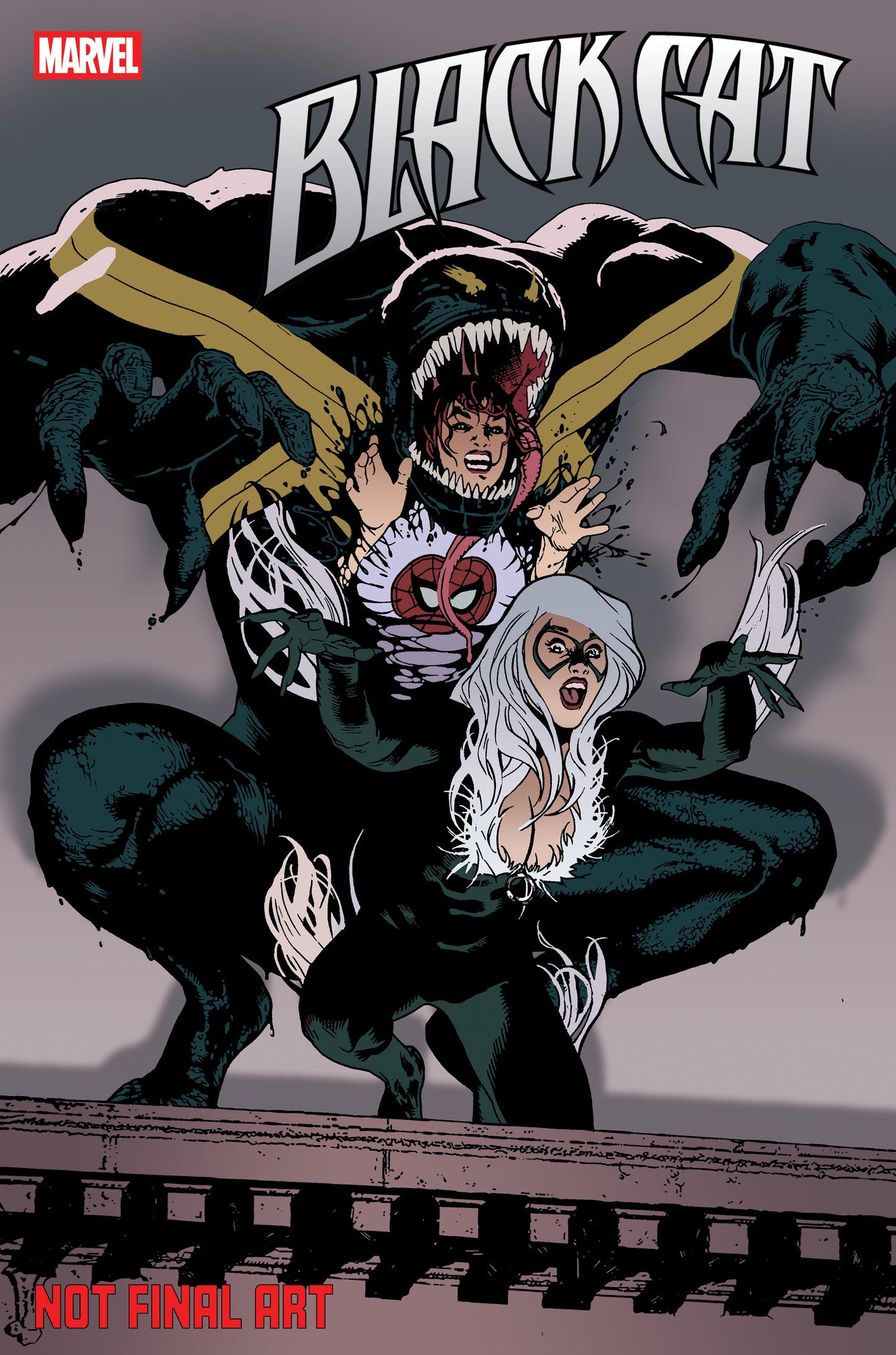 BLACK CAT #8 CVR A ADAM HUGHES