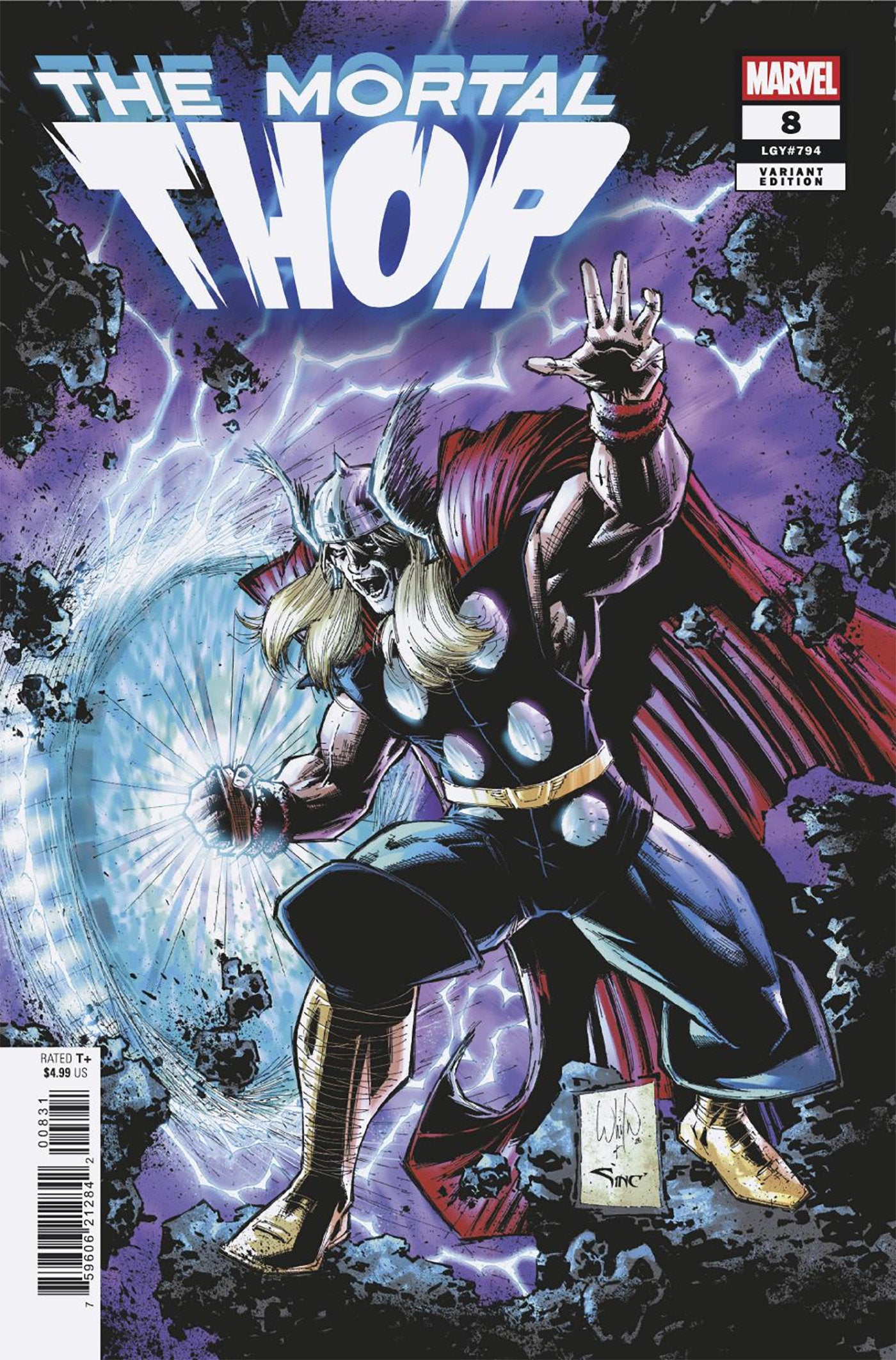 MORTAL THOR #8 CVR C WHILCE PORTACIO VAR