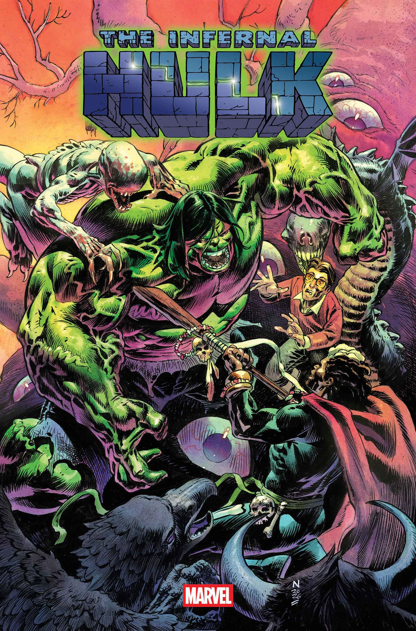 INFERNAL HULK #9 CVR A NIC KLEIN