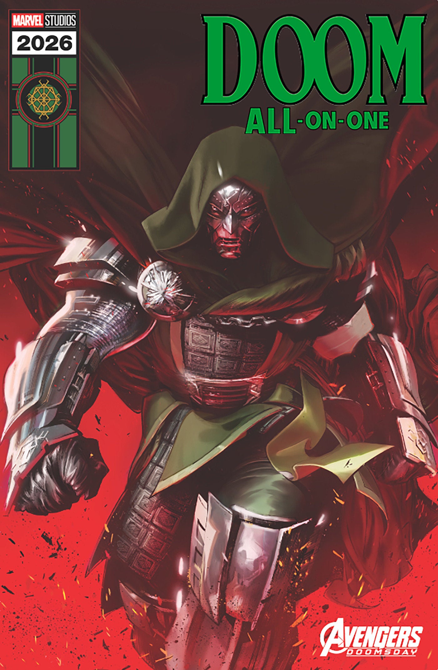 DOOM ALL-ON-ONE #1 ALEXANDER LOZANO MARVEL STUDIOS AVENGERS: DOOMSDAY VARIANT