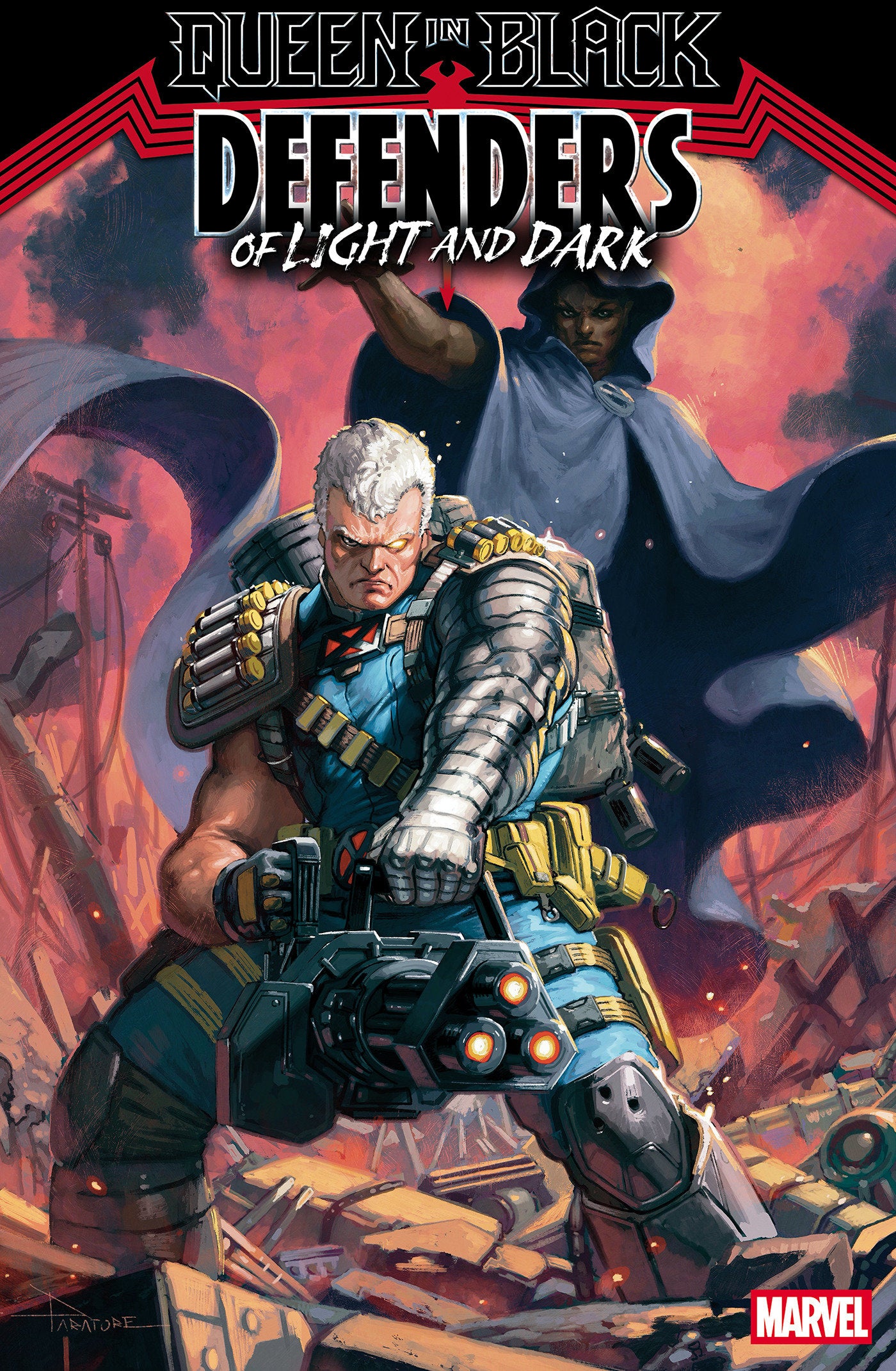 QUEEN IN BLACK: DEFENDERS OF LIGHT AND DARK #1 CVR C DAVIDE PARATORE VAR