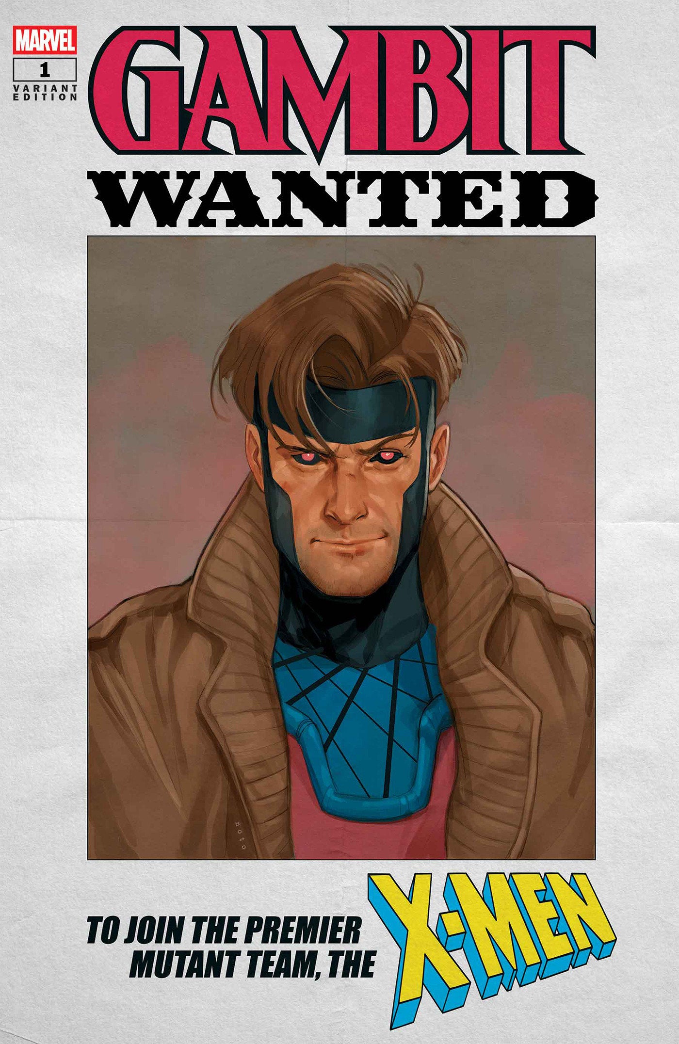 GAMBIT: WANTED #1 CVR E PHIL NOTO WANTED VAR A