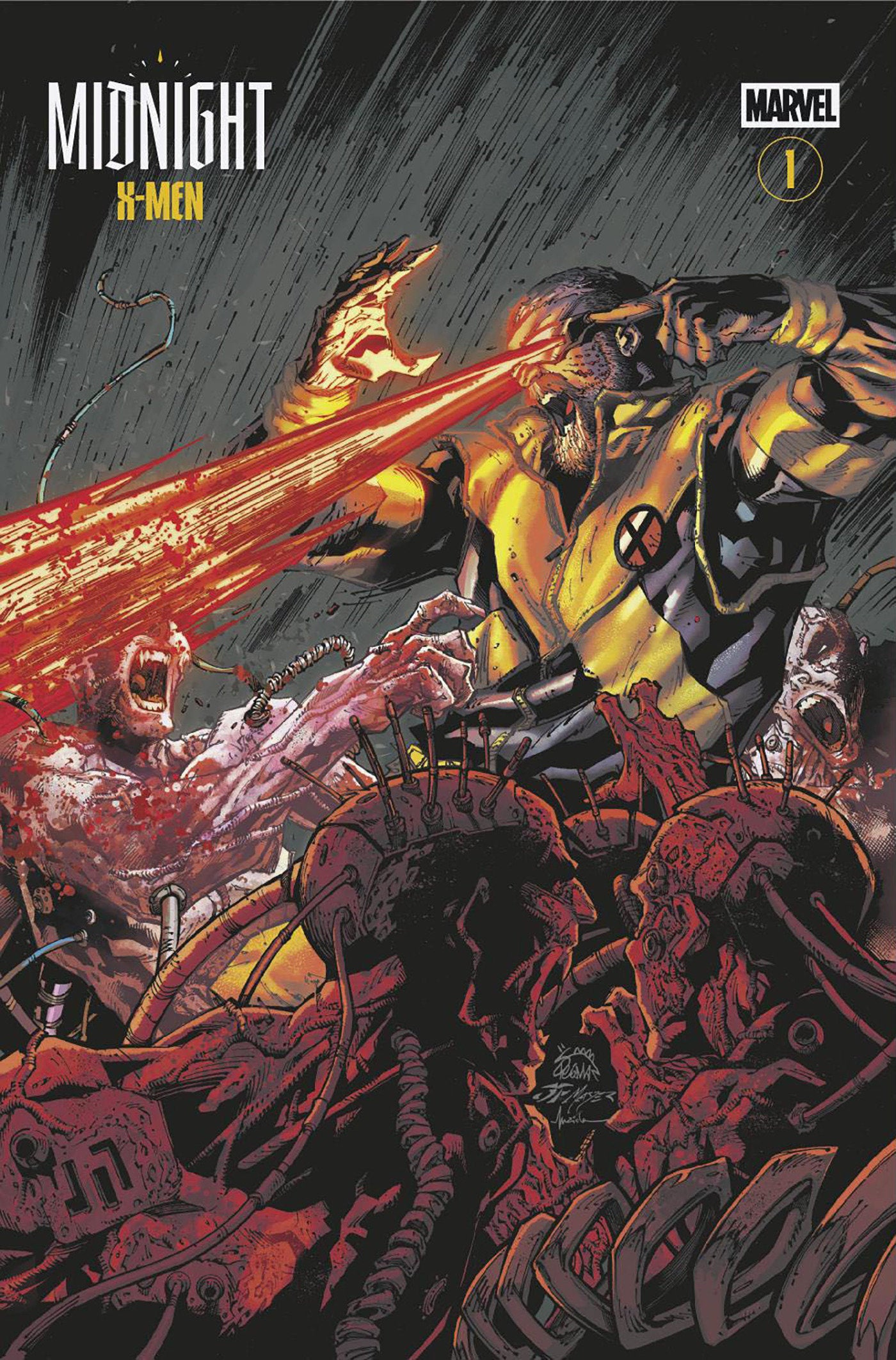 MIDNIGHT X-MEN #1 COVER B RYAN STEGMAN MIDNIGHT BLOODBATH VARIANT