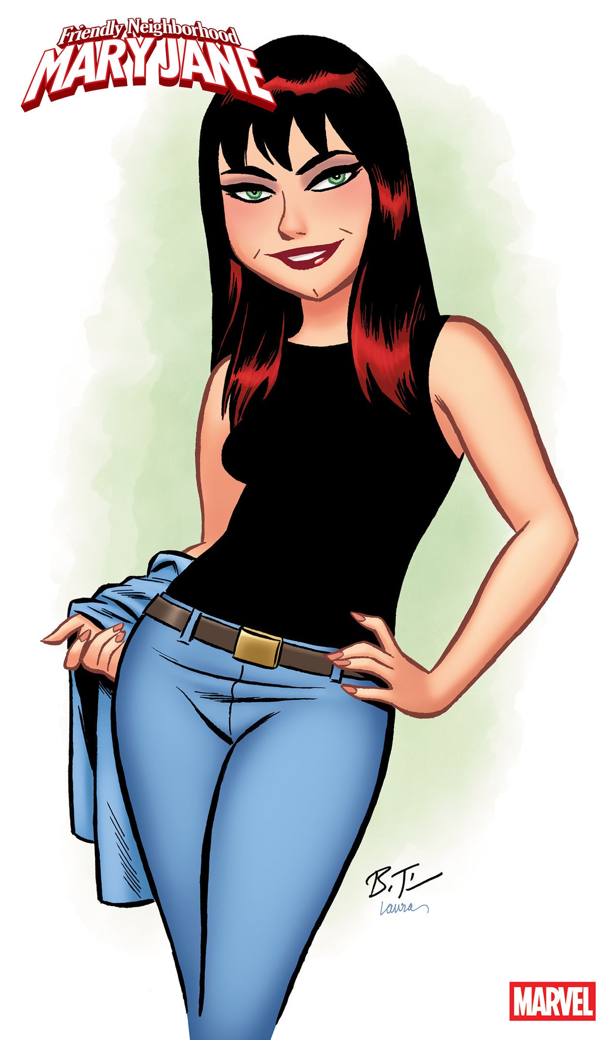 FRIENDLY NEIGHBORHOOD MARY JANE #1 COVER E BRUCE TIMM VARIANT