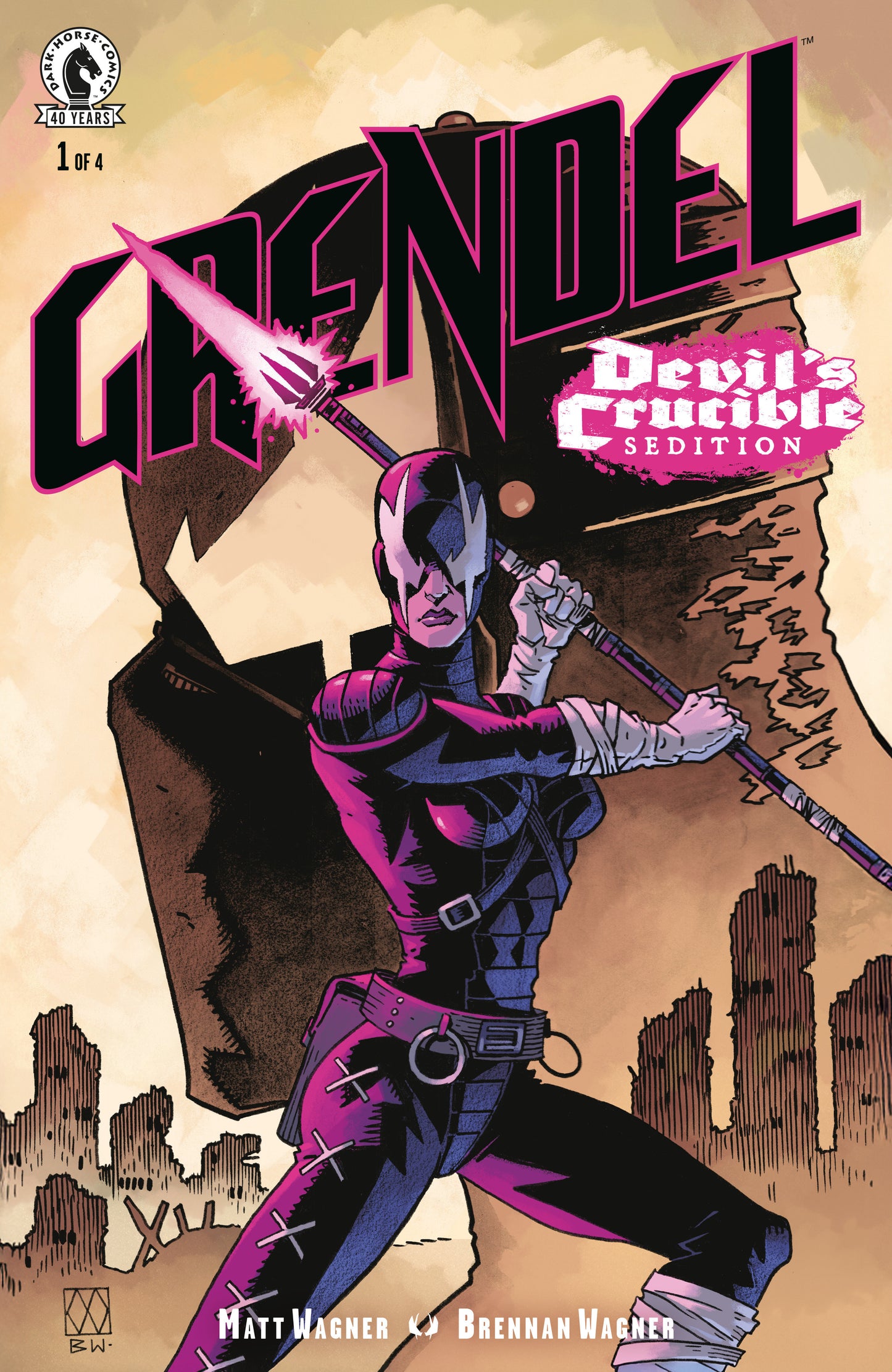 GRENDEL: DEVIL'S CRUCIBLE SEDITION #1 CVR A MATT WAGNER