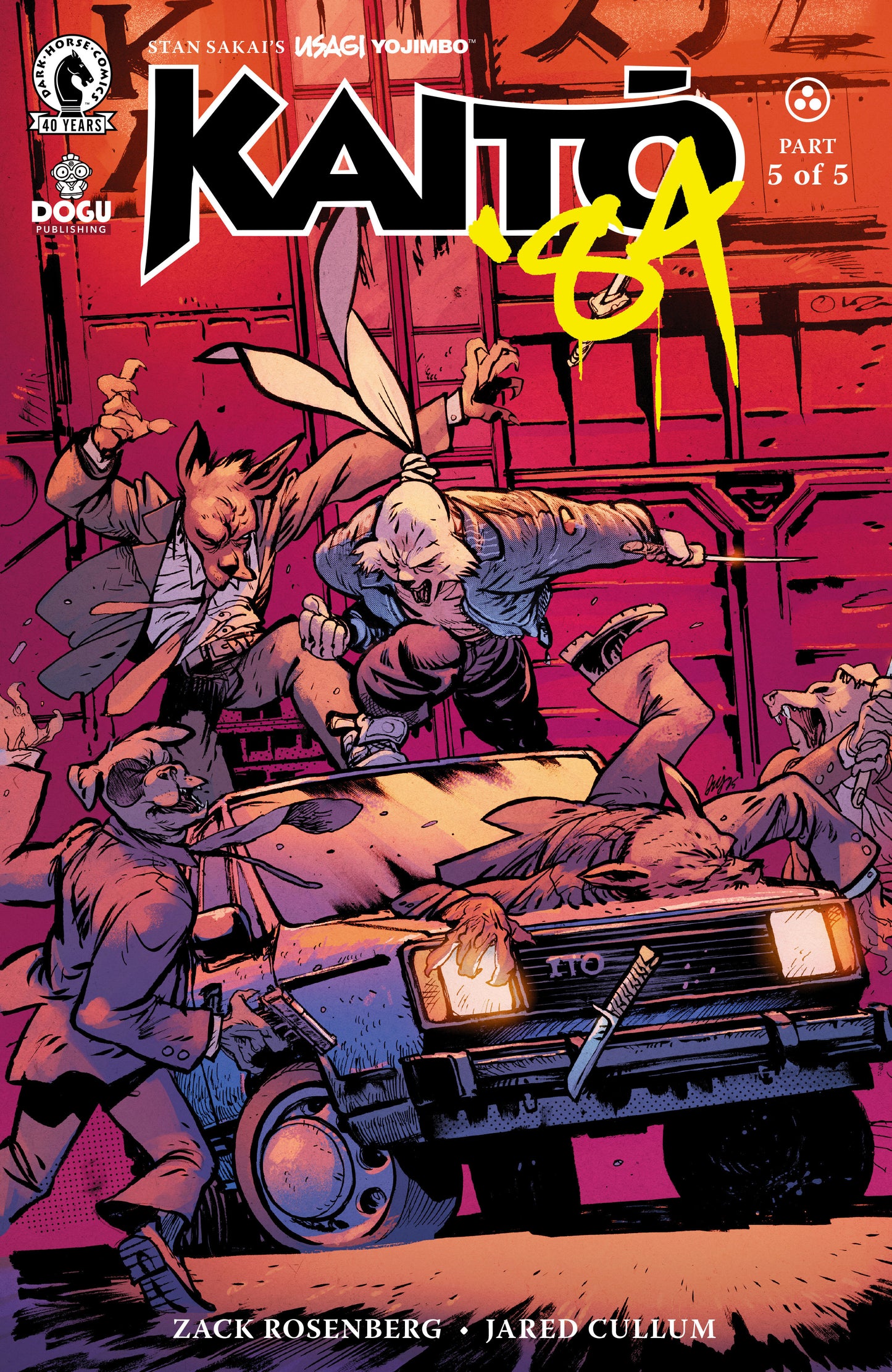 USAGI YOJIMBO KAITO 84 #5 CVR C DANIEL WARREN JOHNSON VAR