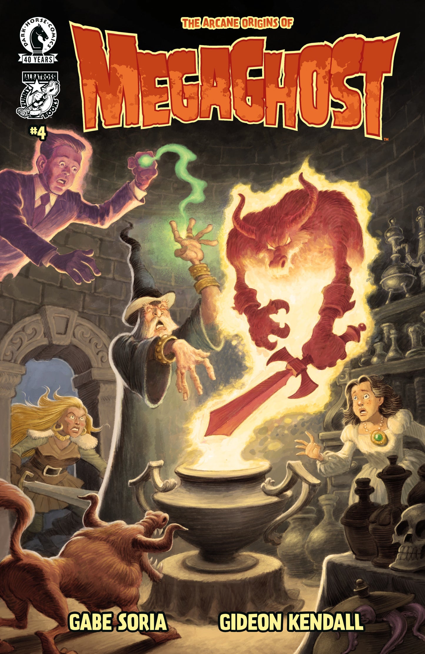 MEGAGHOST VOLUME 2 #4 CVR A GIDEON KENDALL