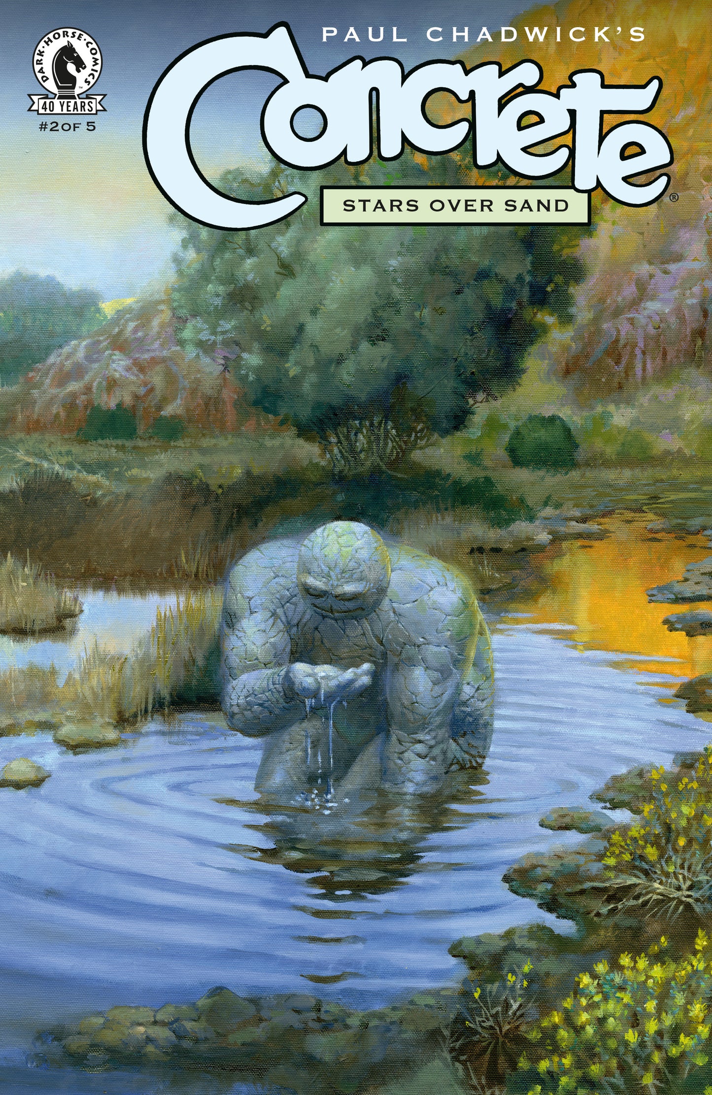 CONCRETE: STARS OVER SAND #2 CVR A PAUL CHADWICK