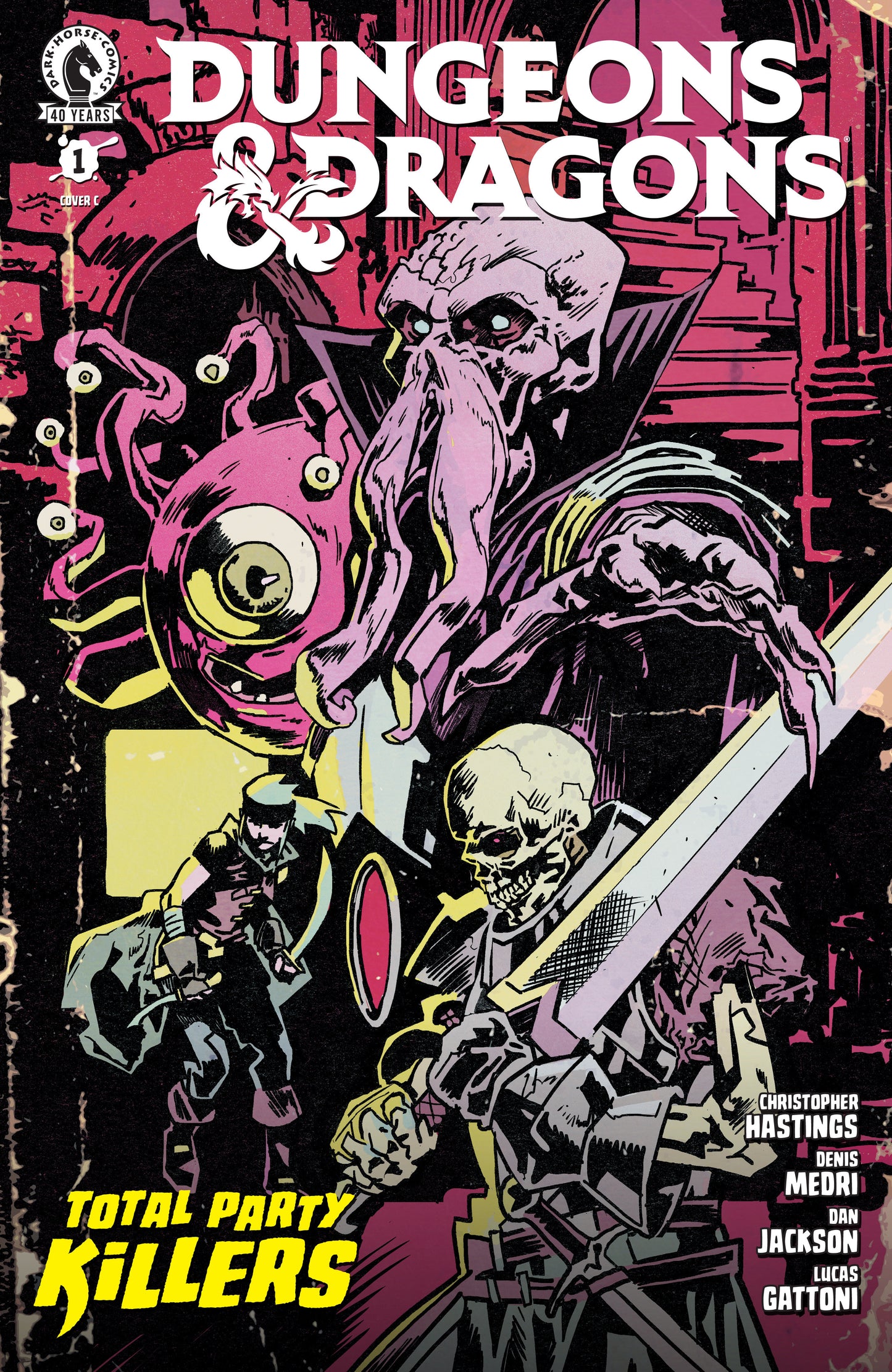 DUNGEONS & DRAGONS: TOTAL PARTY KILLERS #1 CVR C MICHAEL WALSH VAR