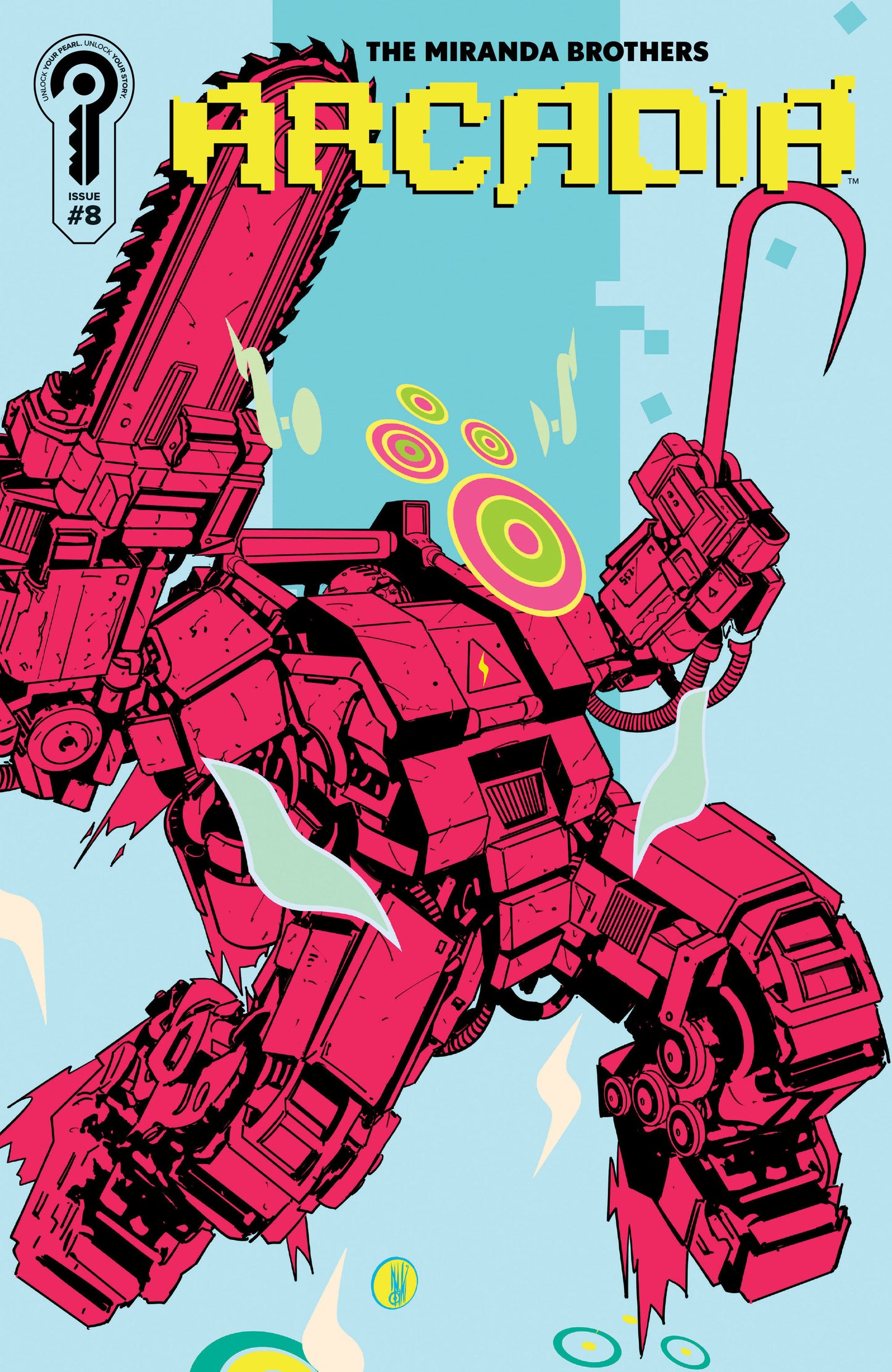 ARCADIA #8 COVER A INAKI MIRANDA