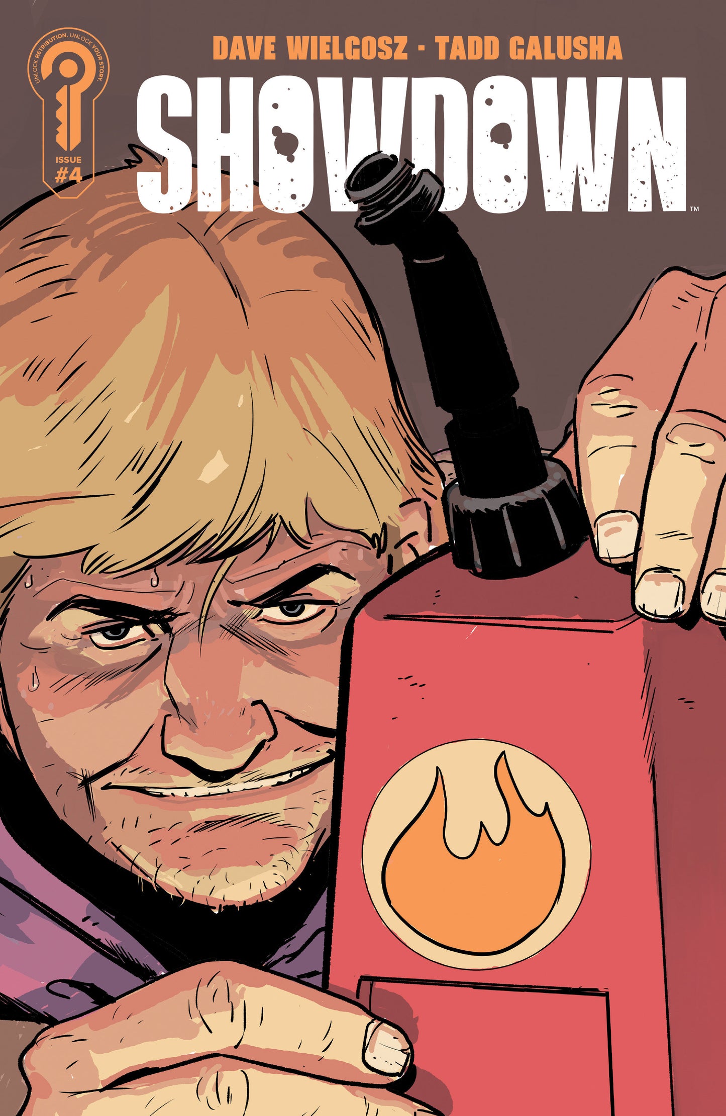 SHOWDOWN #4 COVER A STEVE LIEBER