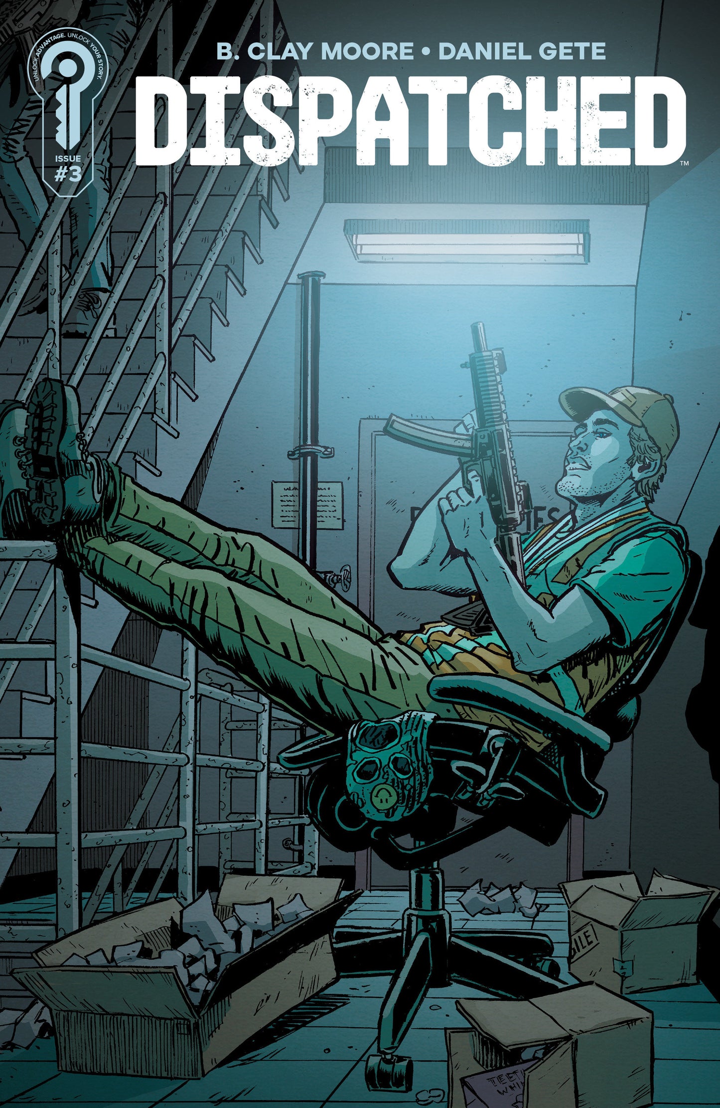 DISPATCHED #3 COVER B DAVID LAPHAM