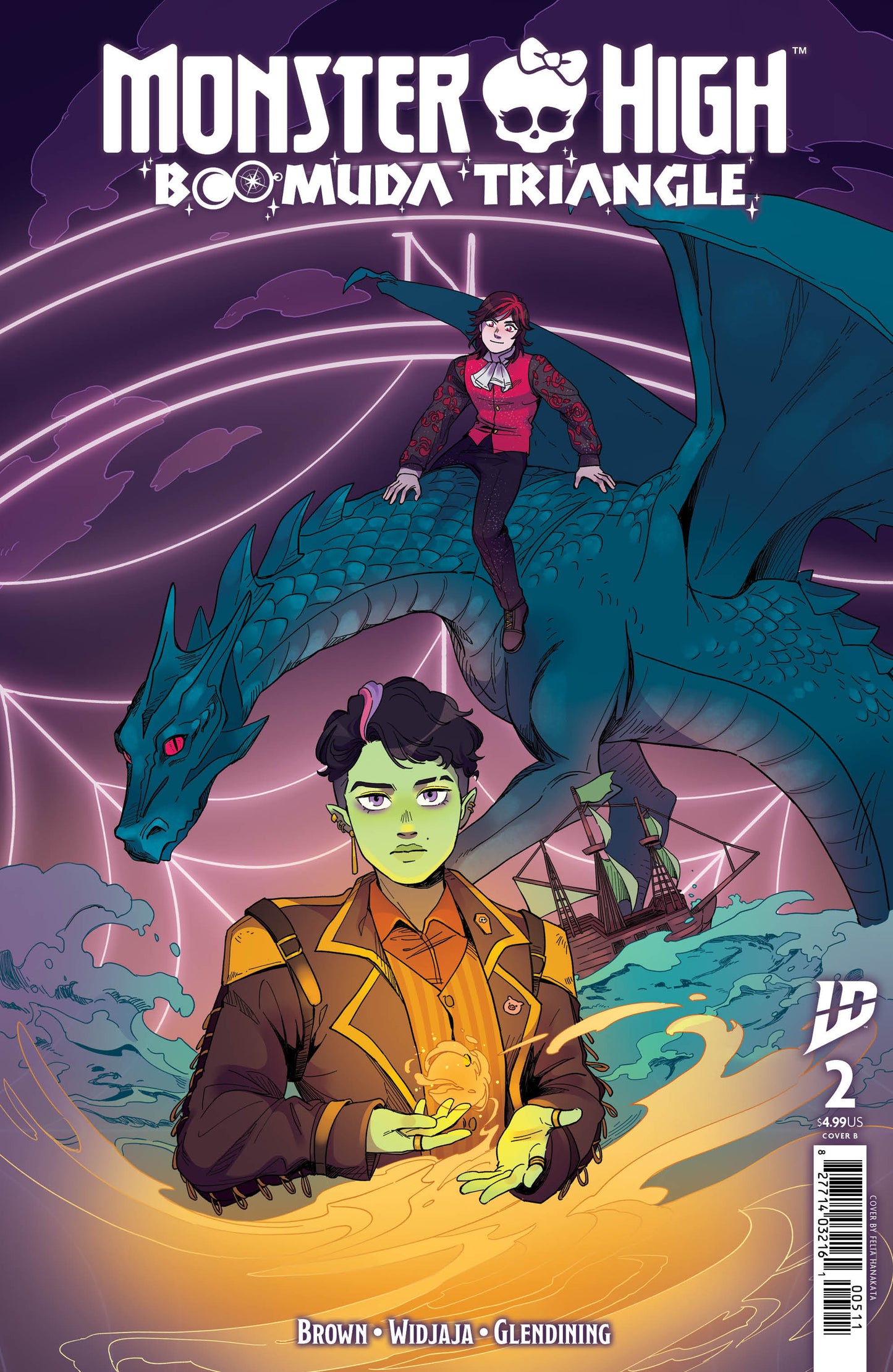 MONSTER HIGH: BOOMUDA TRIANGLE #2 CVR B FELIA HANAKATA CONNECTING VAR