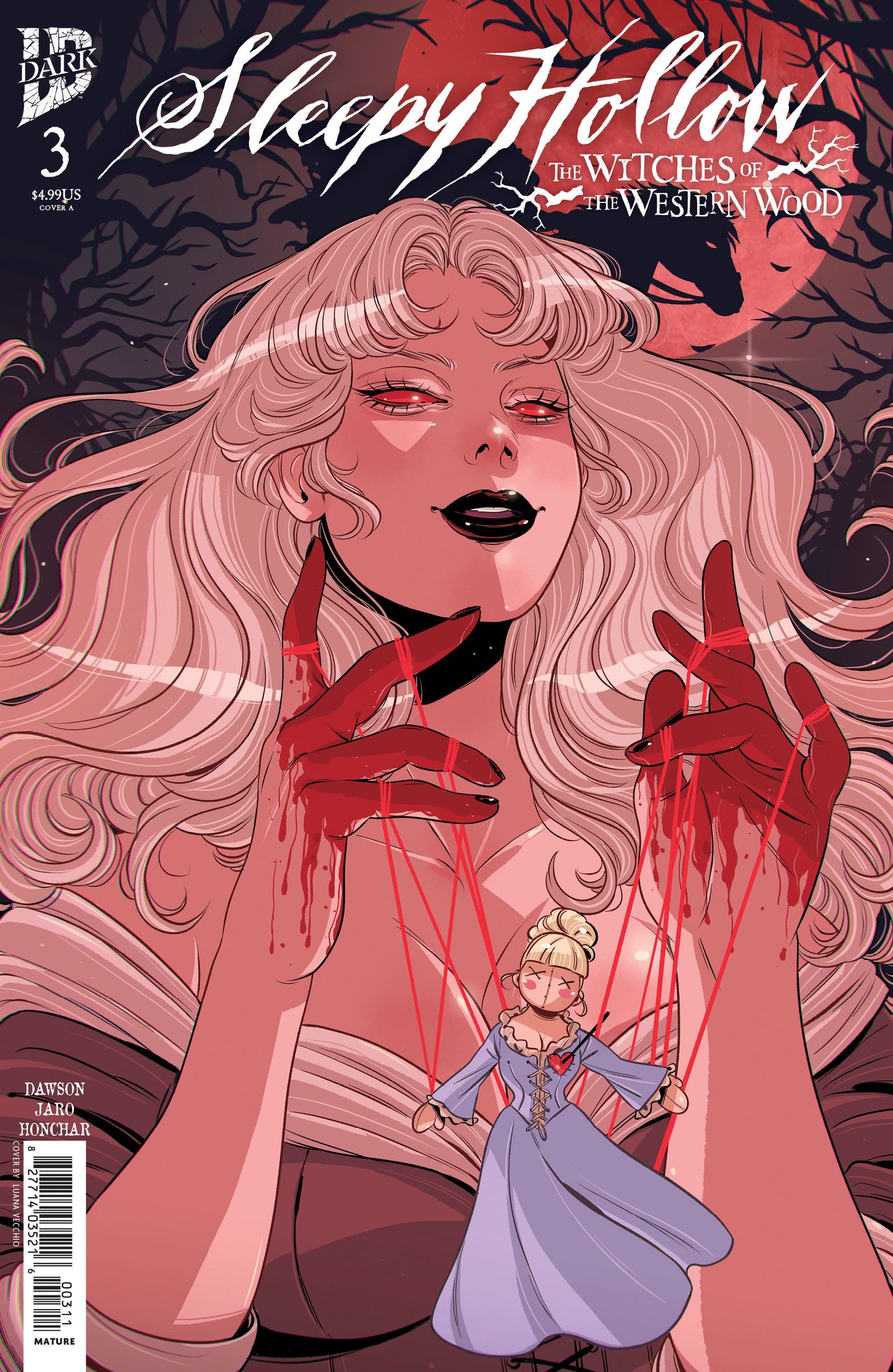 SLEEPY HOLLOW THE WITCHES OF THE WESTERN WOOD #3 CVR A LUANA VECCHIO
