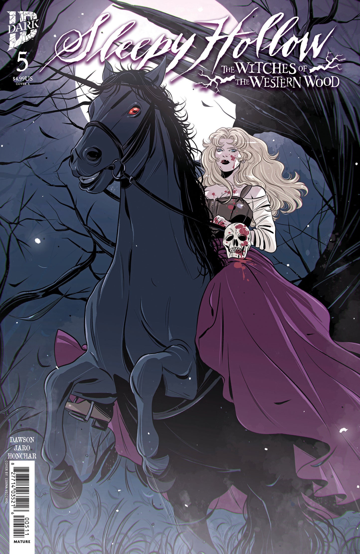 SLEEPY HOLLOW: THE WITCHES OF THE WESTERN WOOD #5 COVER A (VECCHIO)