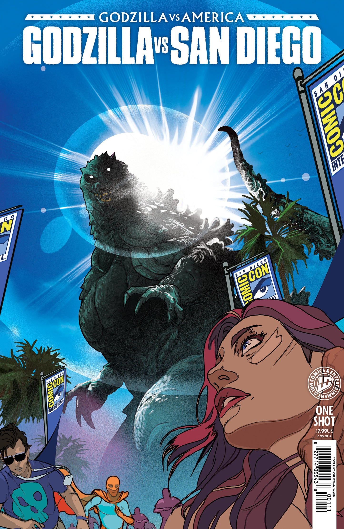 GODZILLA VS. AMERICA SAN DIEGO CVR A CHRISTIAN WARD