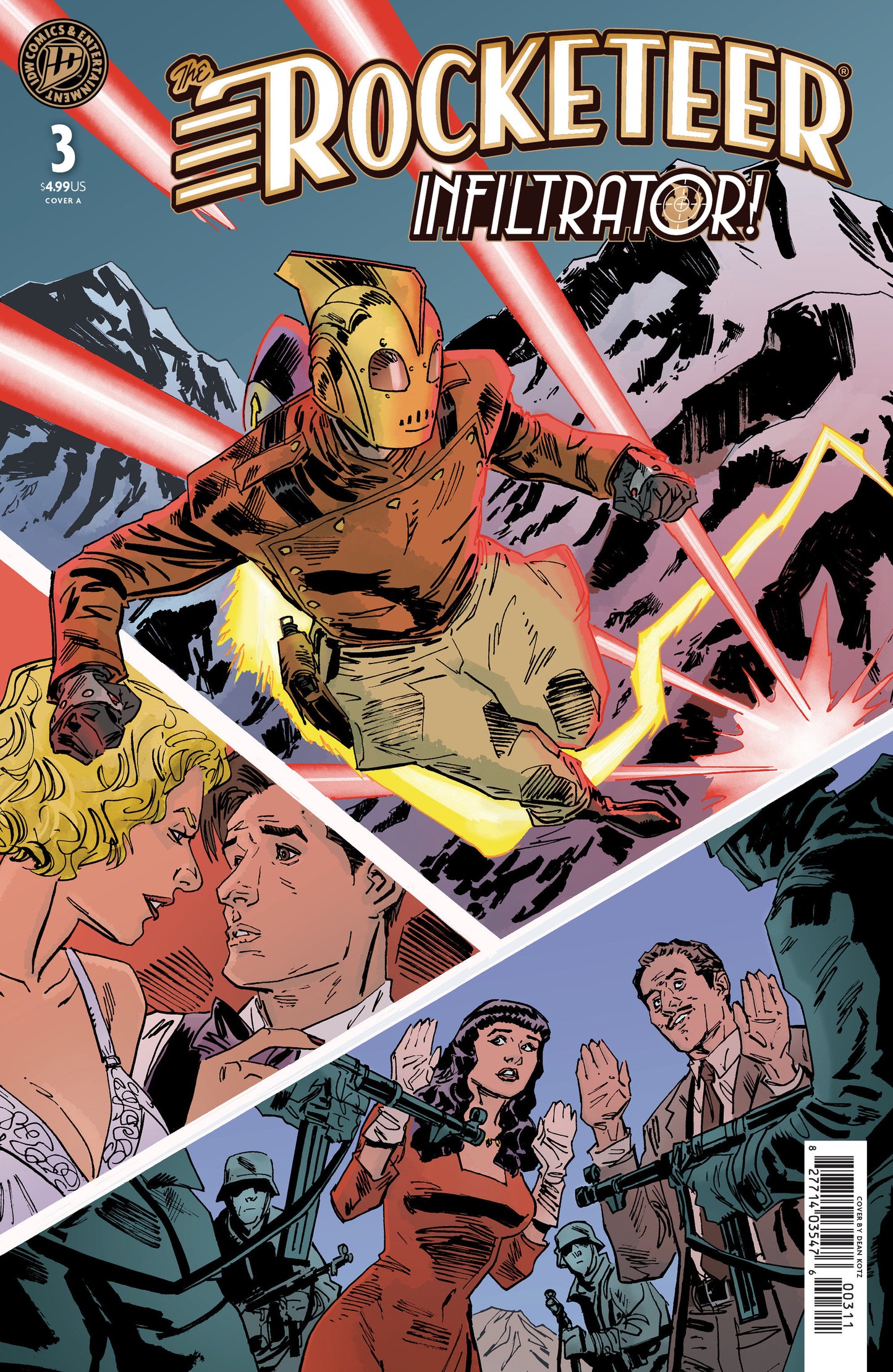 THE ROCKETEER: INFILTRATOR! #3 COVER A (KOTZ)