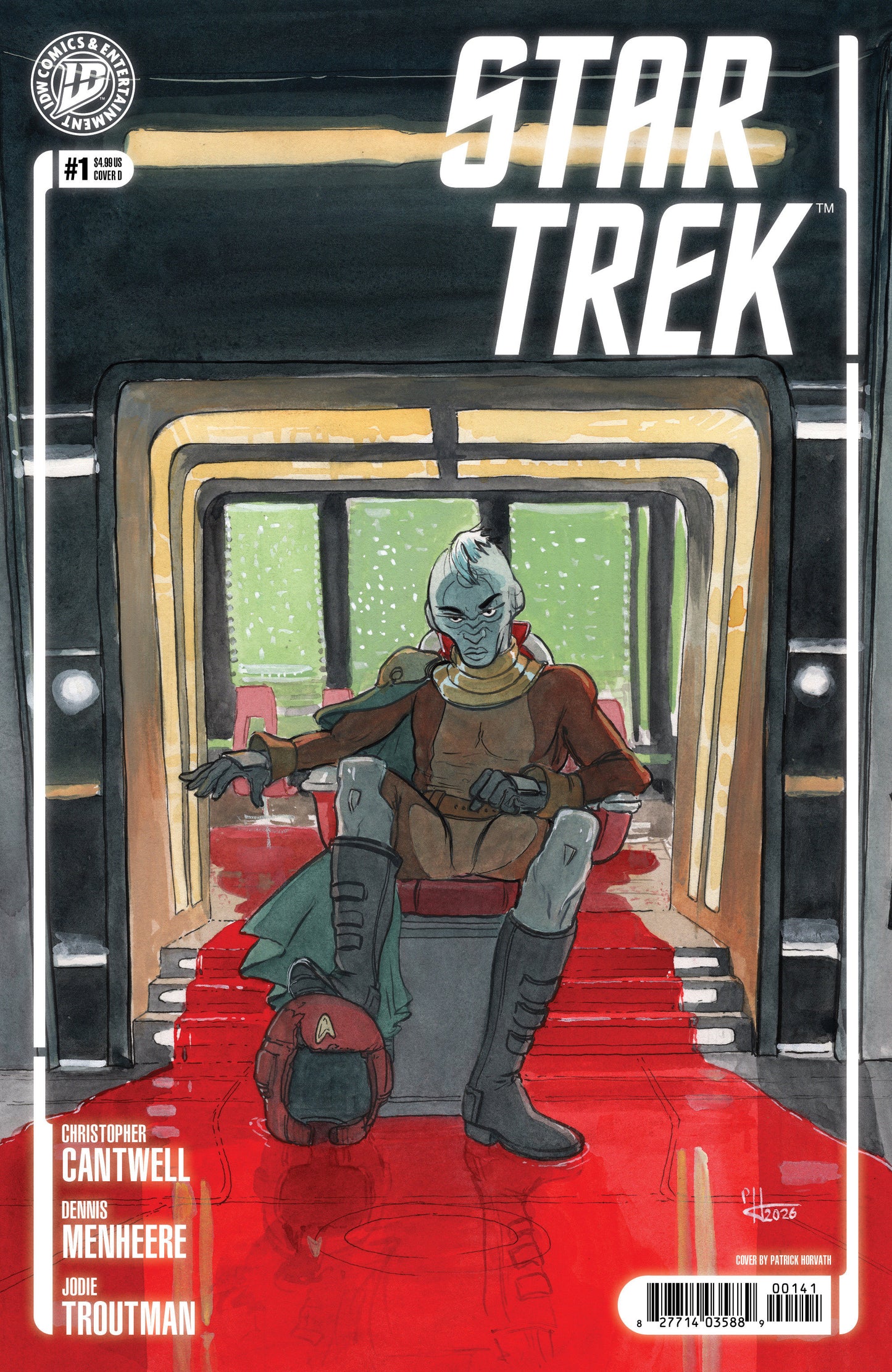 STAR TREK (2026) #1 VARIANT D (HORVATH)