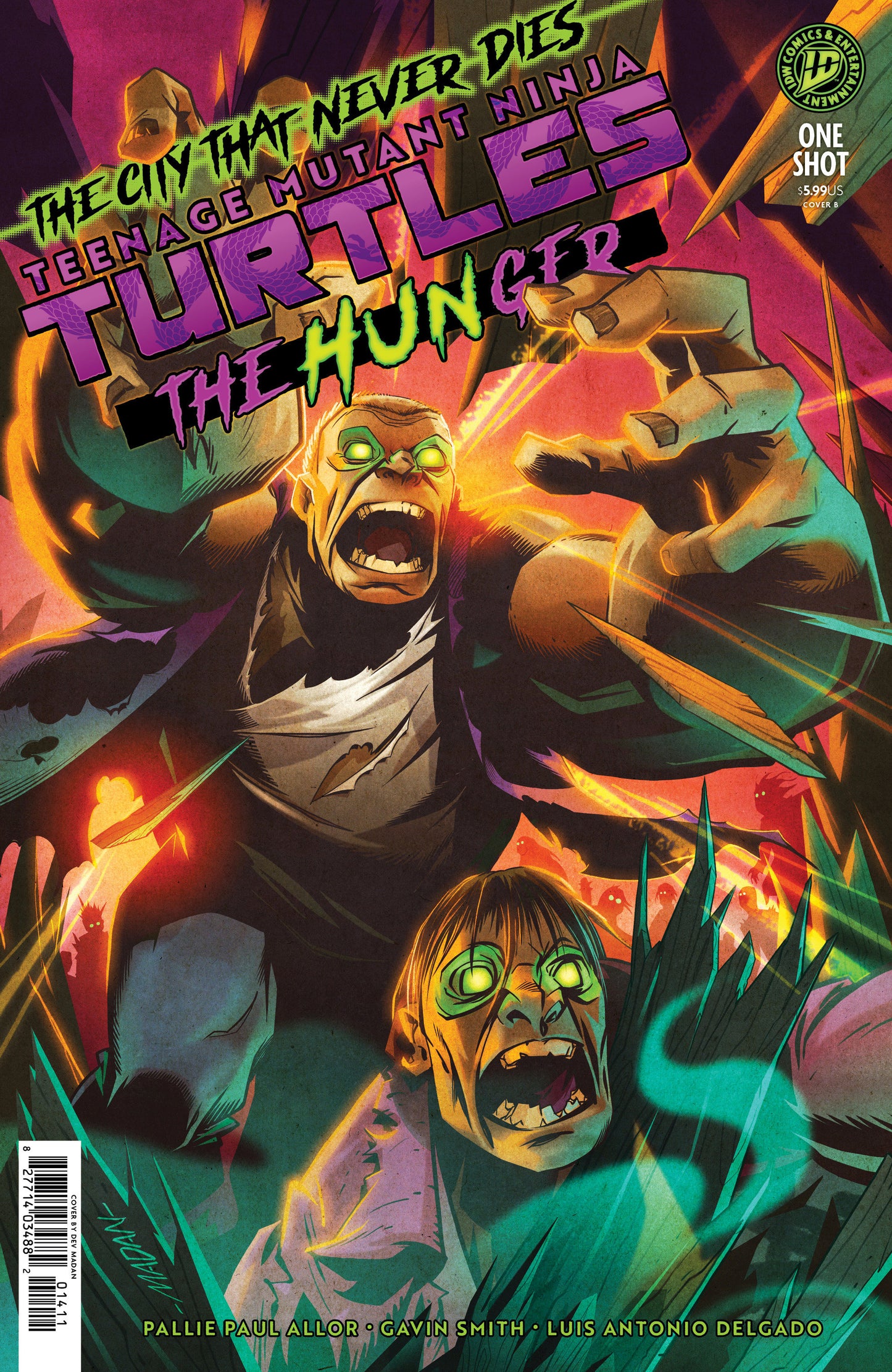 TEENAGE MUTANT NINJA TURTLES: THE HUNGER VARIANT B (MADAN)